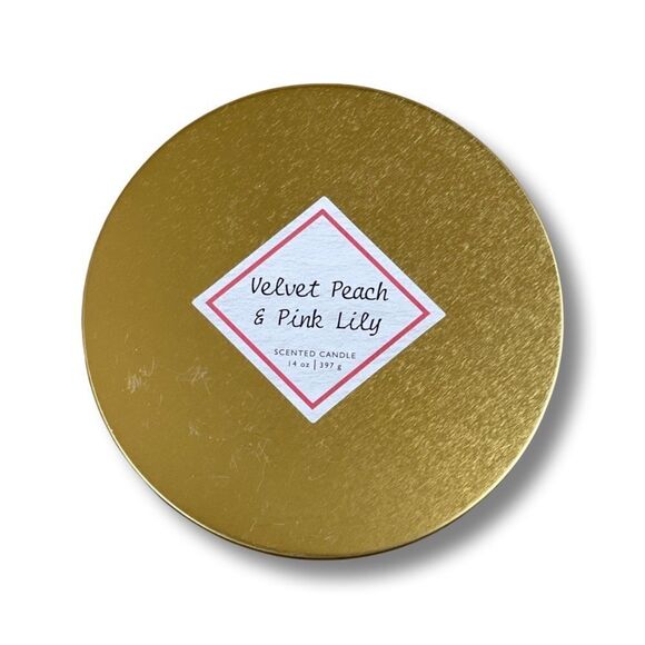 Lidded Glass Jar 2-Wick Candle Confetti Print Set of Two - Picture 3 of 7